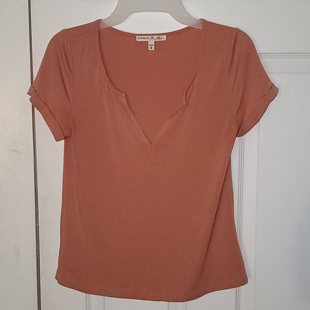 EXPRESS Loose V-Neck Top